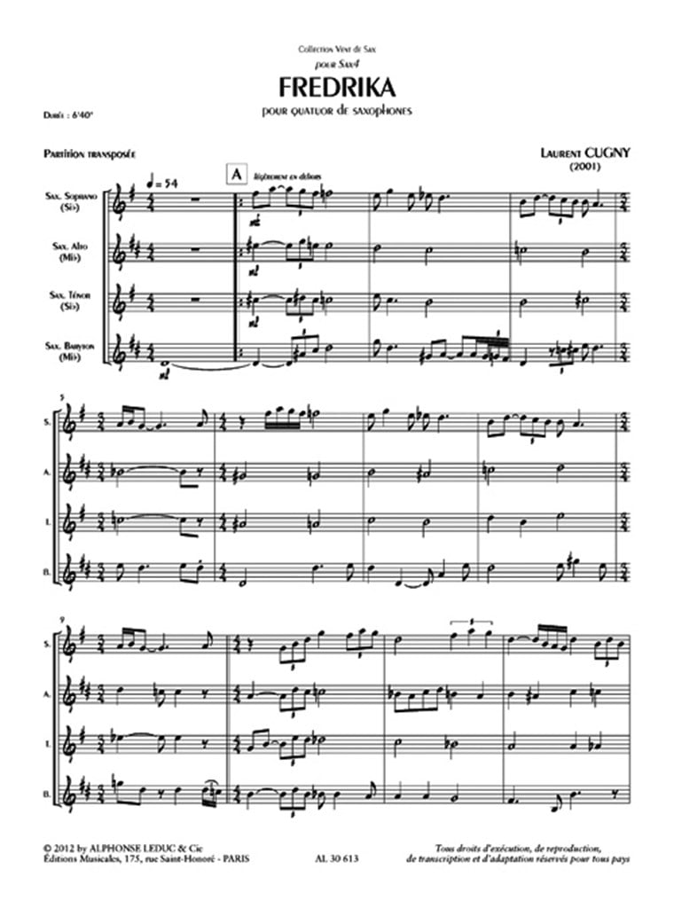 Cugny: Fredrika